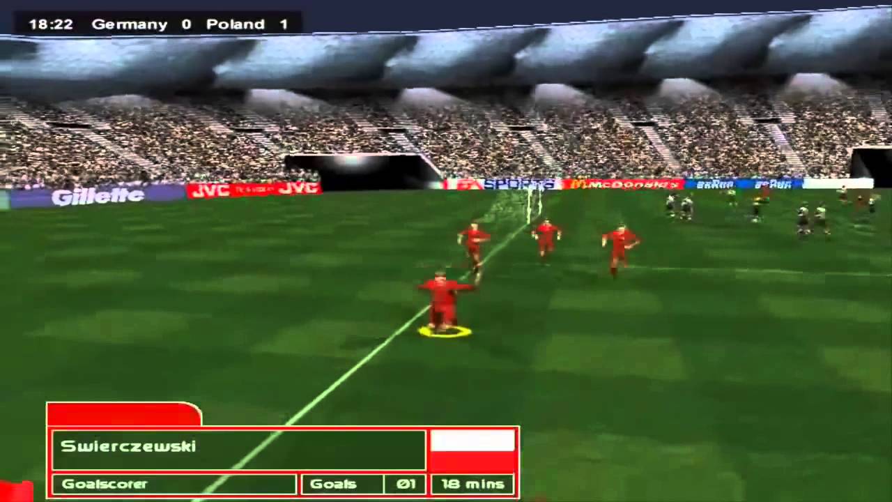 FIFA 98 Road to World Cup – zrzut ekranu